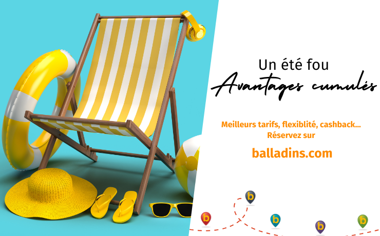 Cumulez les avantages avec les hôtels balladins