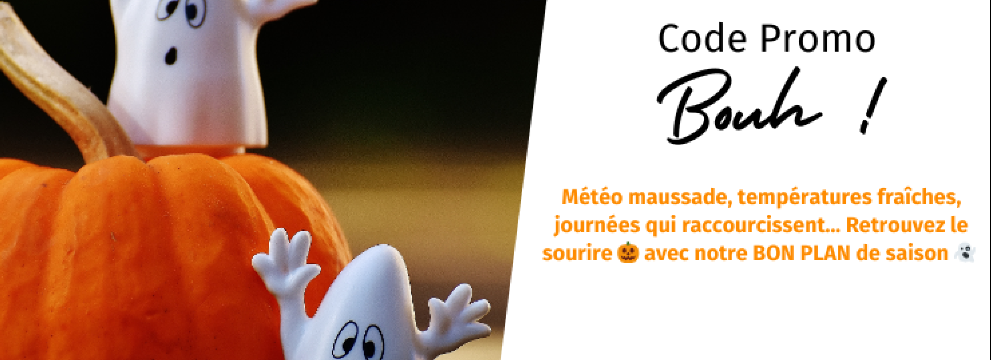 Code Promo - Vacances de la Toussaint