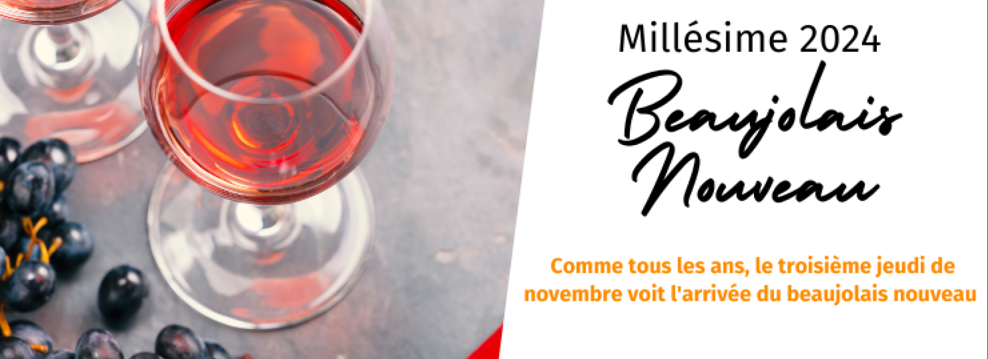 Le Beaujolais Nouveau est arrivé