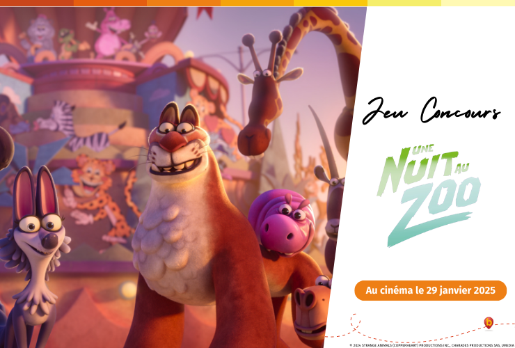 Une nuit au zoo - nouveau Jeu Concours
