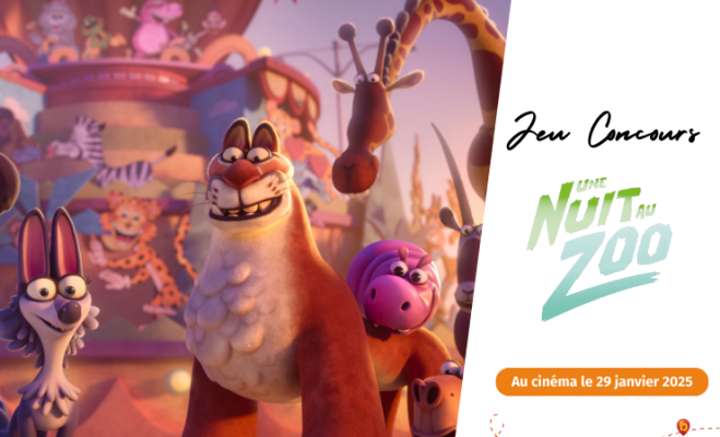 Une nuit au zoo - nouveau Jeu Concours