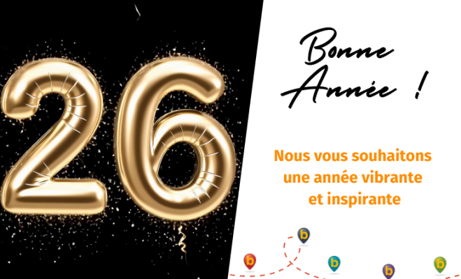 Bonne ann&eacute;e 2026 !