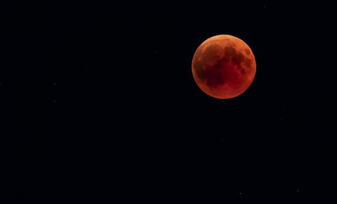 Eclipse lunaire - Super Lune de sang
