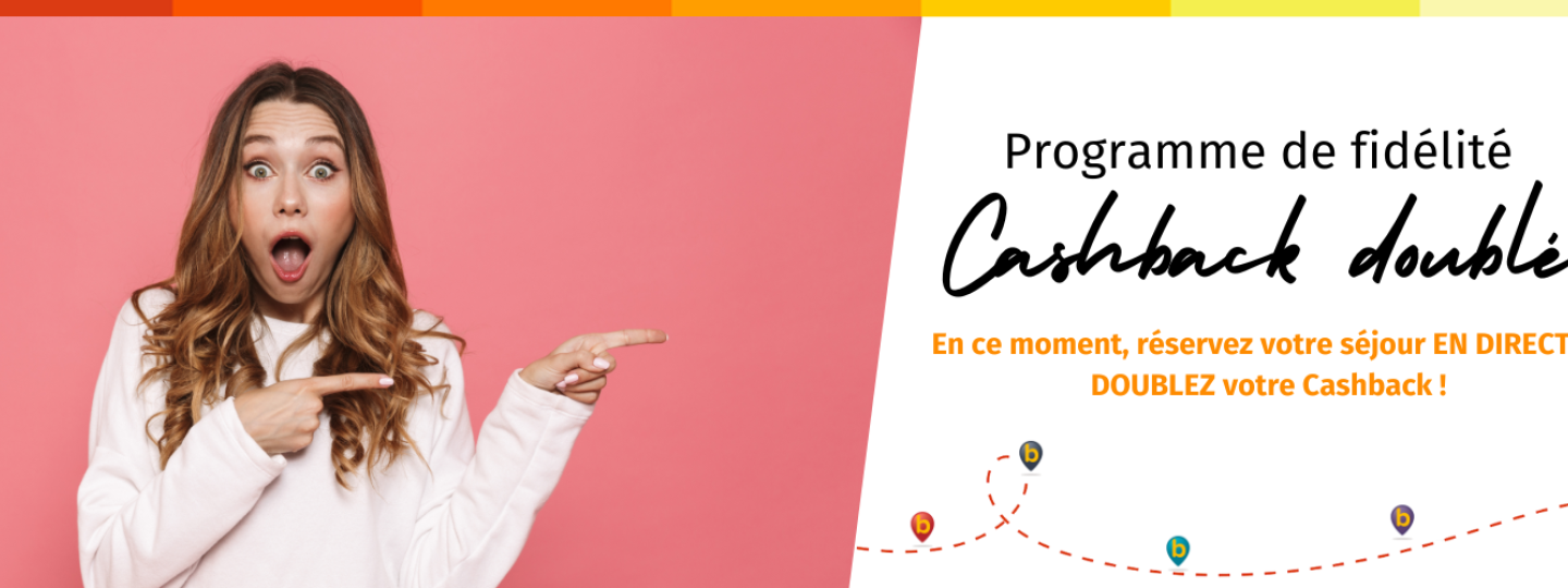 Découvrir cette ville On DOUBLE votre Cashback pour la Nouvelle Année !