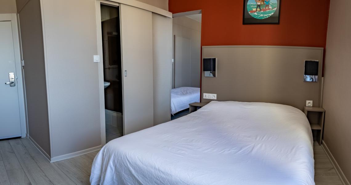 Hotel de la gare chateauroux - chambre familiale