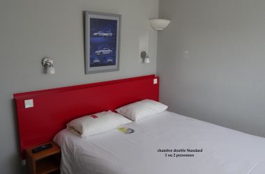 Chambre double standard - initial by balladins dieppe
