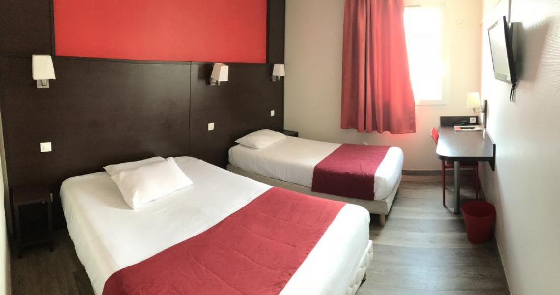 Chambre triple - initial by balladins dijon nord