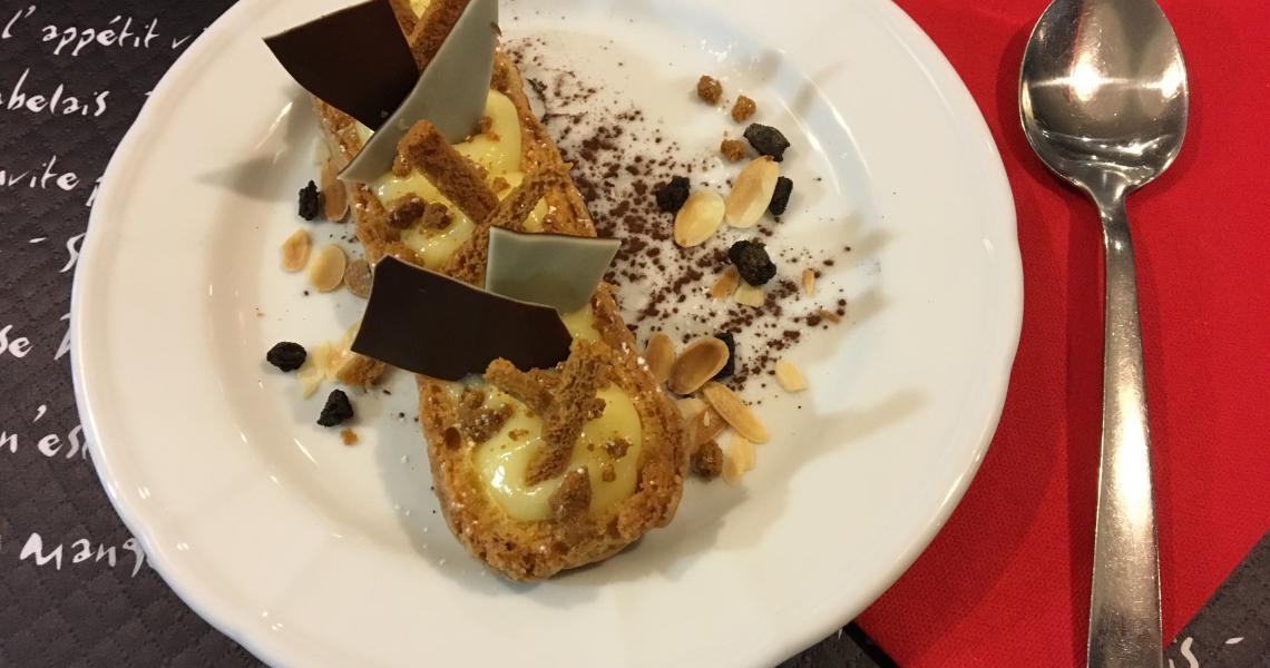 Restaurant - eclair citron speculoos - authentic by balladins - Dijon / Marsannay