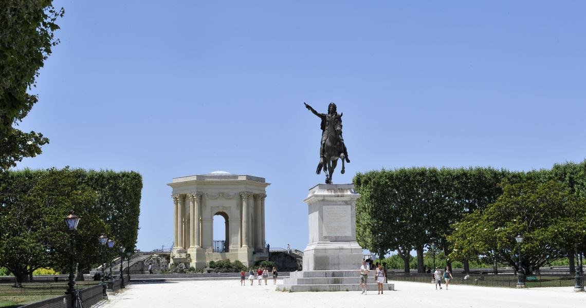 L'esplanade du Peyrou