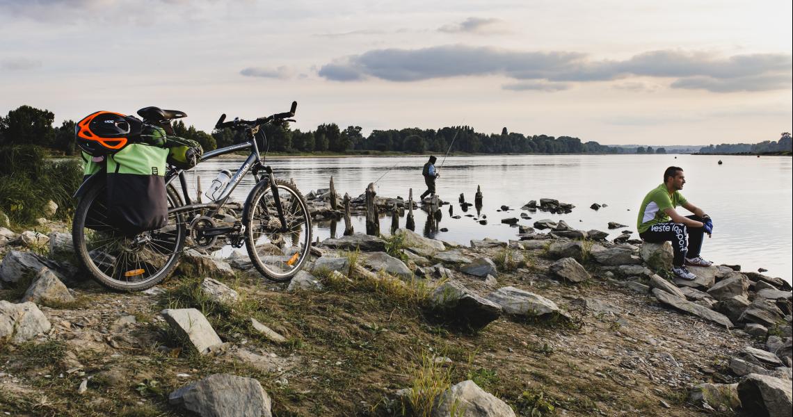 Loire à vélo pêche - © Angers 