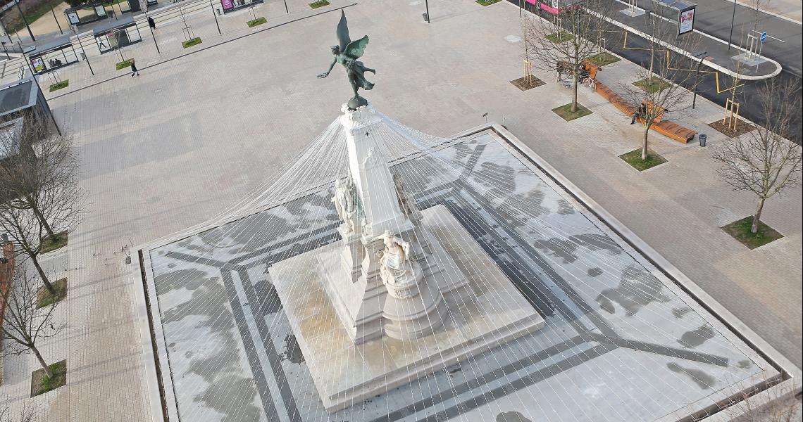 Place de la République - Crédit photo : Ville de Dijon