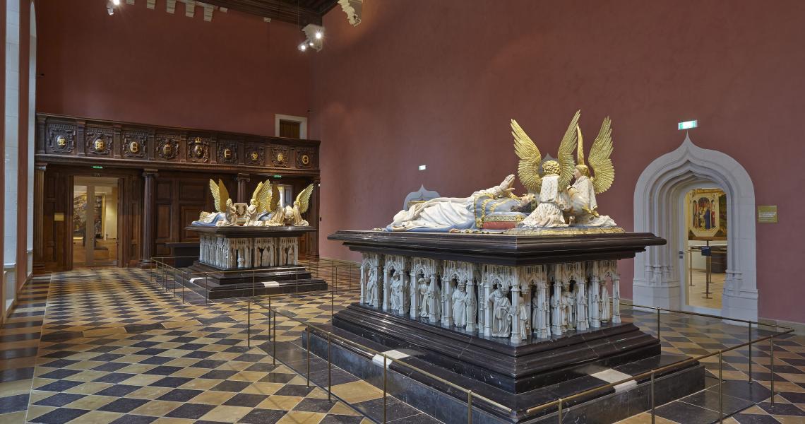 Salle des tombeaux  - Crédit photo : Musée des beaux-arts Dijon photo Francois Jay