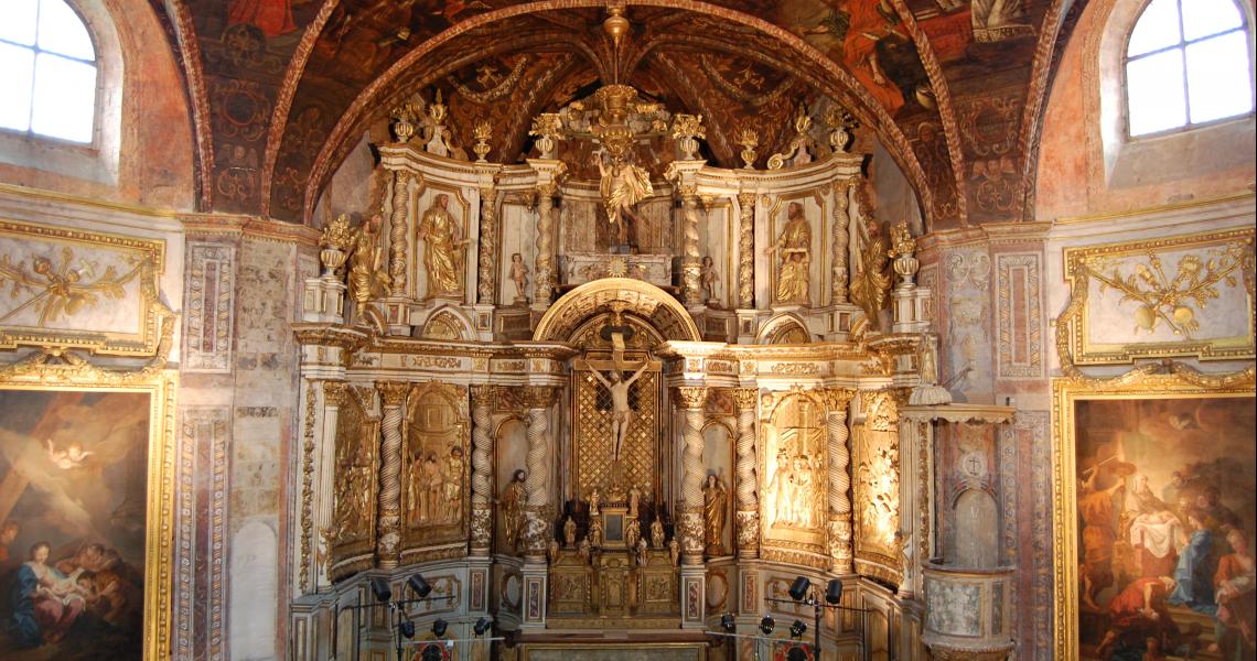 Chapelle des pénitents noirs - Crédit photo : OT Villefranche-de-Rouergue