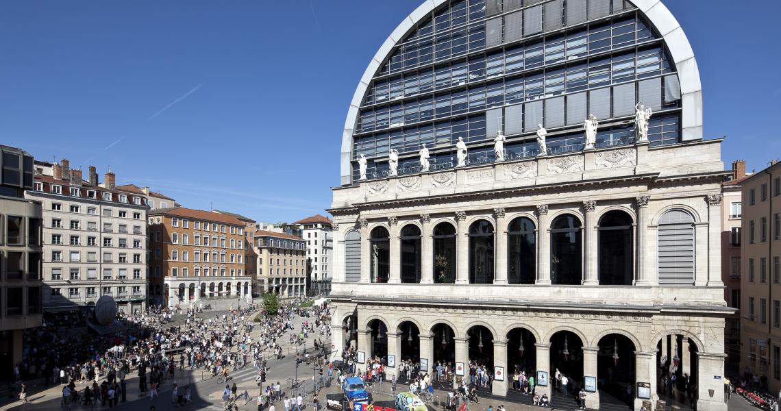 Vue de l'Hôtel de Ville