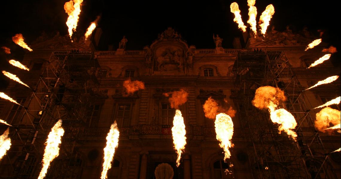 Spectacle de pyrotechnie 