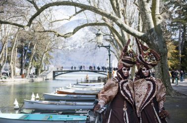 Le carnaval au bord des canaux 