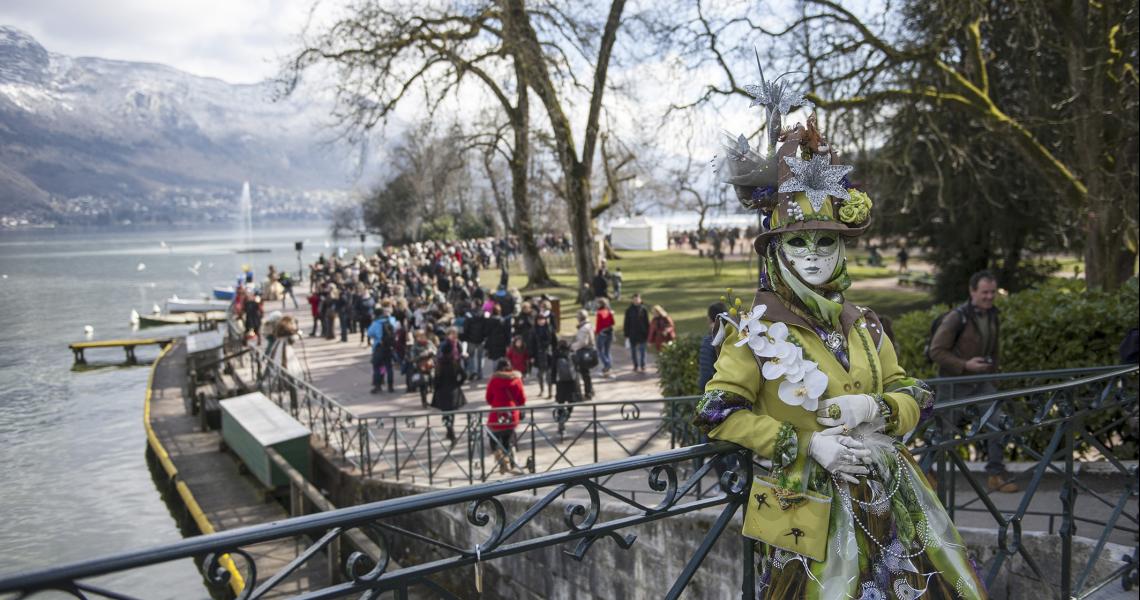 Les masques vénitiens lors du carnaval