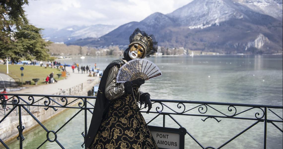 Carnaval au bord du lac d'Annecy