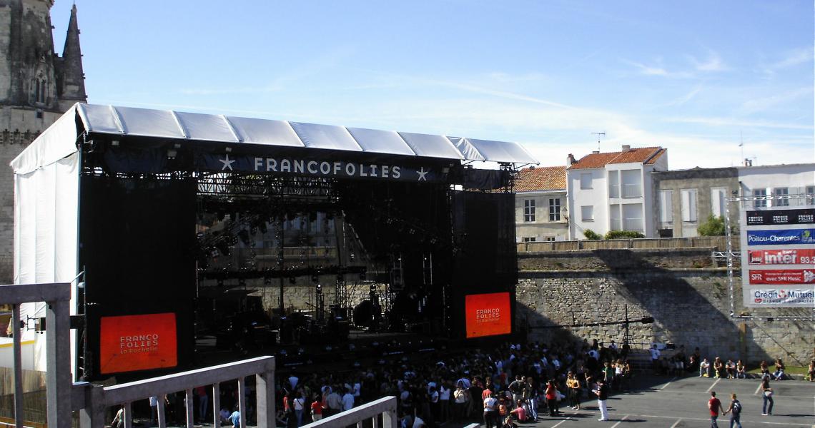 La grande scène des francofolies