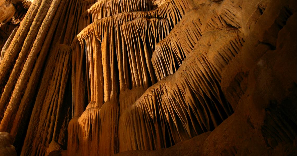 L'orgue de la grotte de clamouse