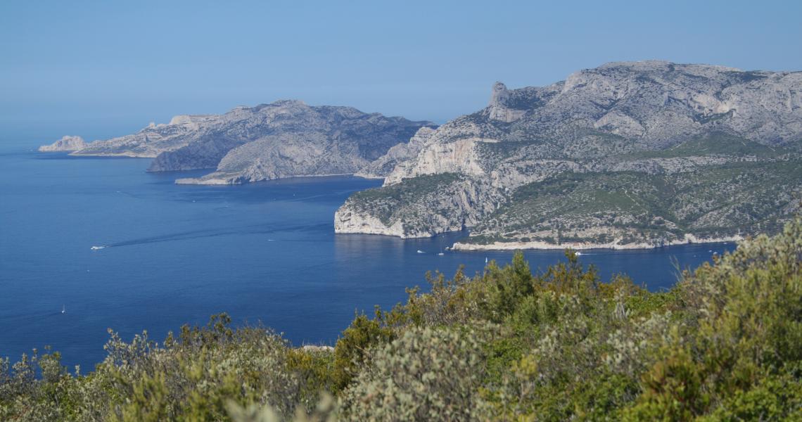 Paysage de calanques