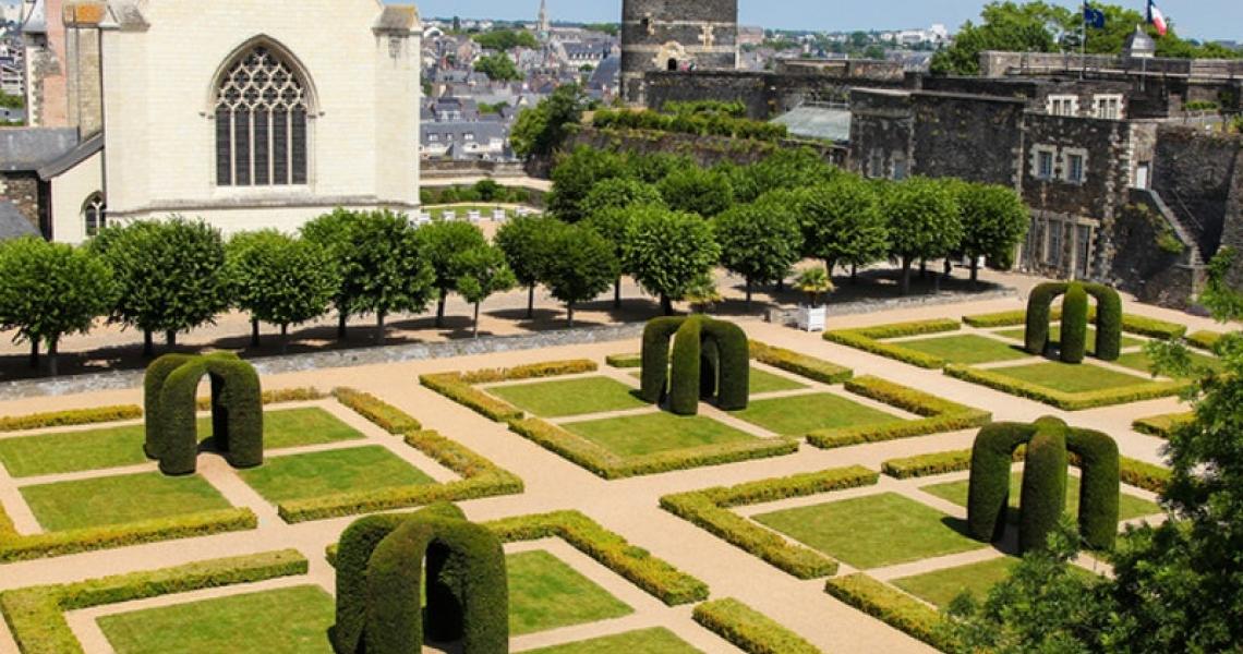 Angers - jardins du chateau 2