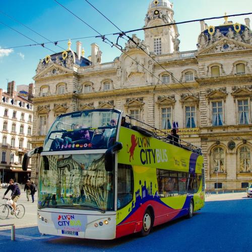 Bus Hop-on/Hop-off à Lyon