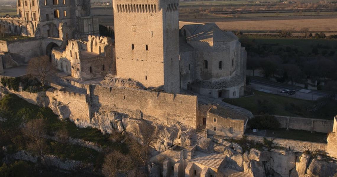 Abbaye de Montmajour - Crédits L. Fortin