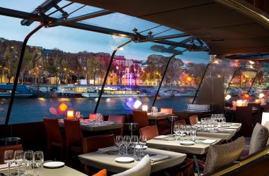 Croisiere et diner sur la seine