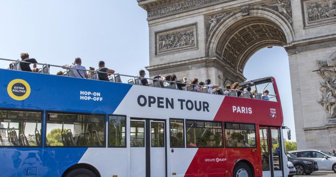Bus open tour paris