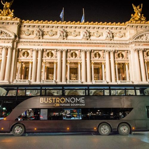 Dîner gastronomique dans le Bustronome