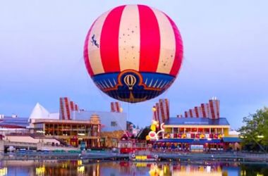 Survol en montgolfière PanoraMagique du Disney® Village